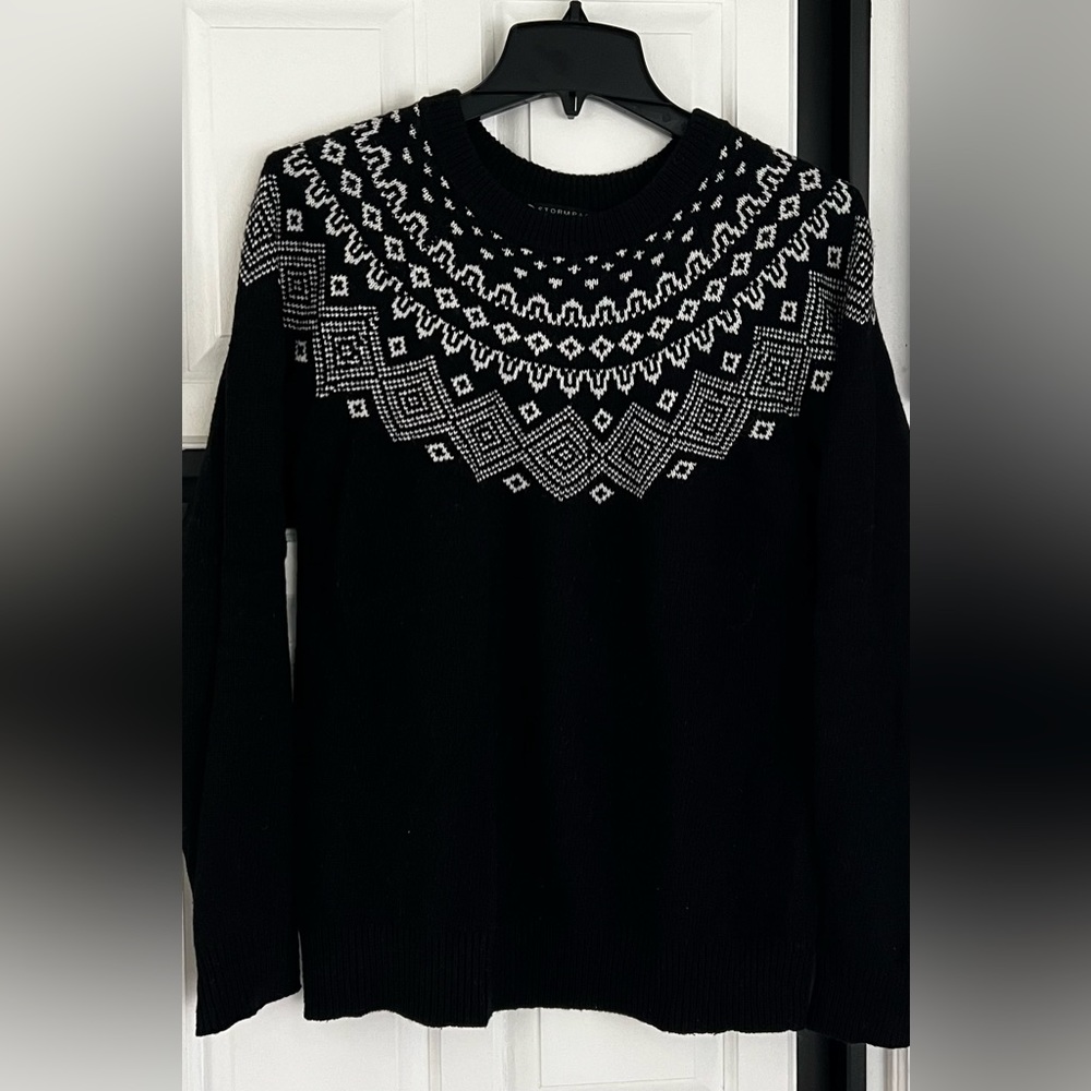 SunIce Stormpack sweater - black and white, size Medium